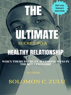 cover image of THE ULTIMATE SECRET TO a HEALTHY RELATIONSHIP